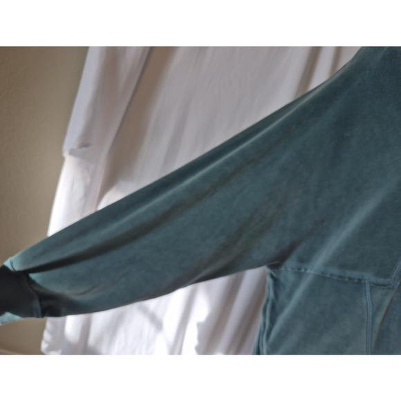 Free People Movement Womens Strive On Jewel Velour Sweatshirt Small - Picture 7 of 11